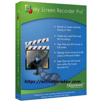 My Screen Recorder Pro 5 Crack With License Key 2020